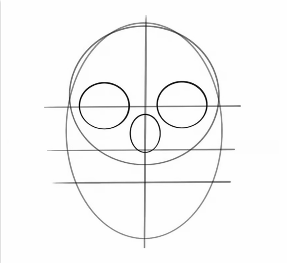 Outline the Eye Pits and Nasal Chambers