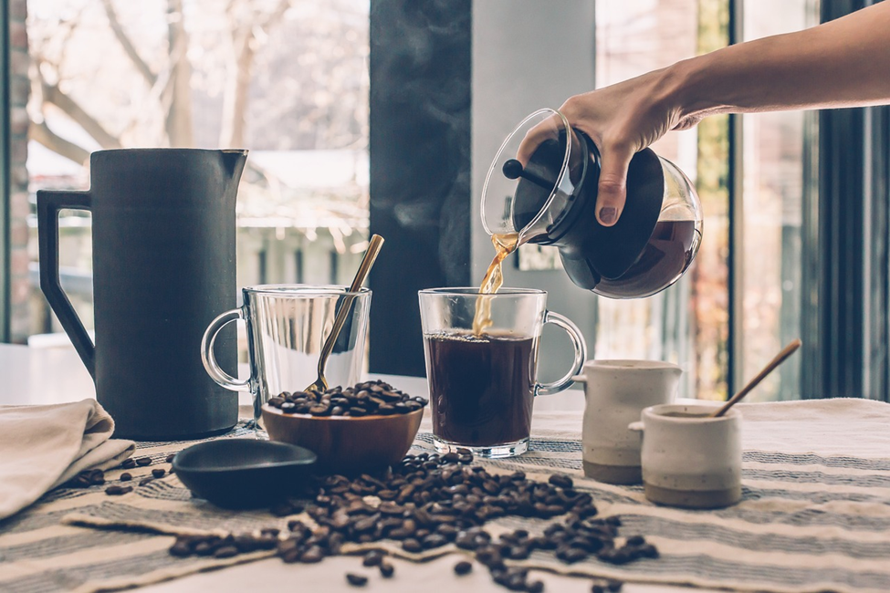 table spoon of coffee